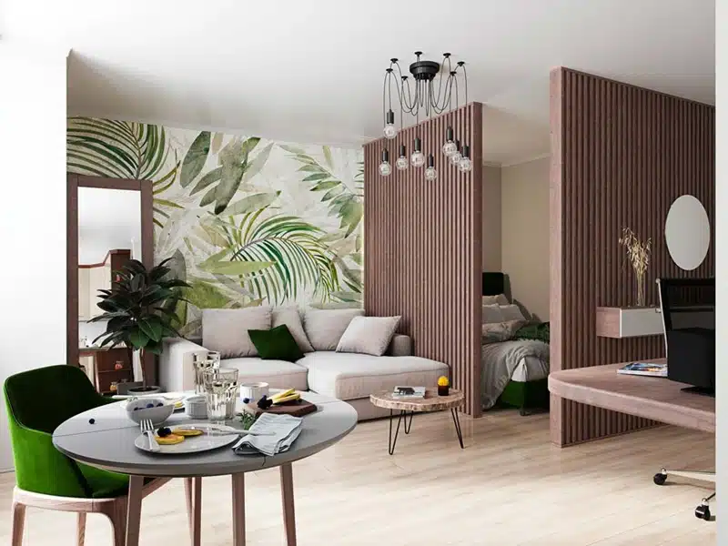 Tendance déco comment apporter une touche de nature à votre intérieur avec le papier peint jungle